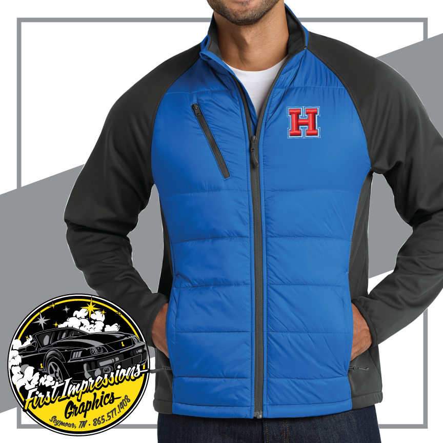 HHS Power H Puffy Jacket (Blue)