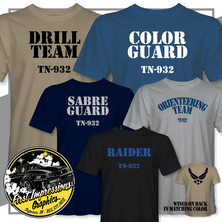 AFJROTC TN-932 LDR Tees