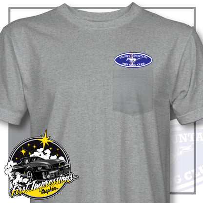 Smoky Mountain Mustang Club Pocket Tee