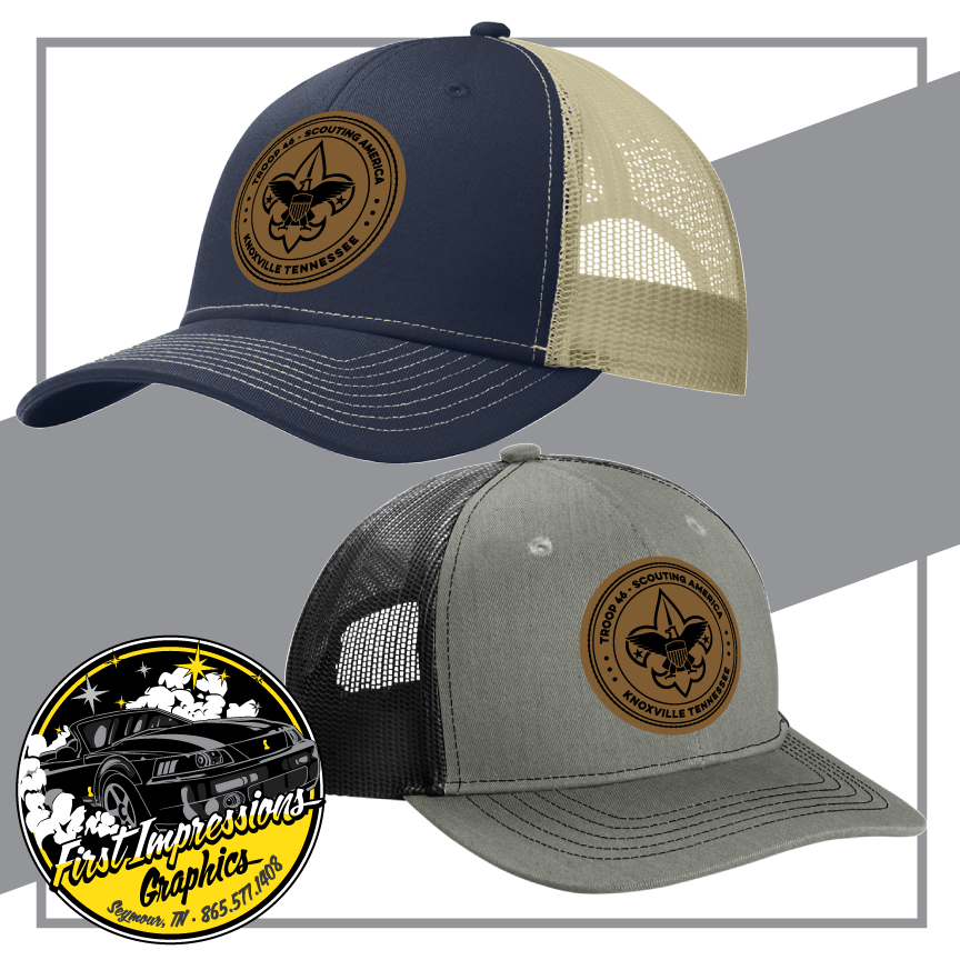 Troop 46 Hats – First Impressions Graphics