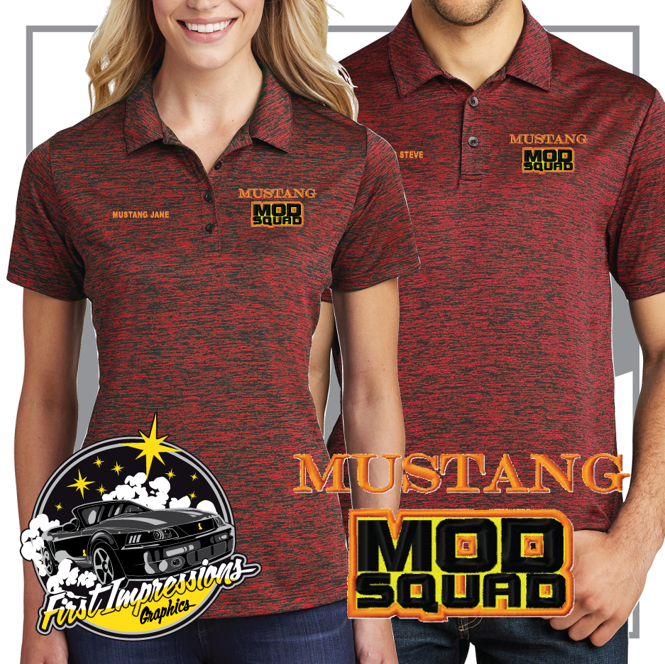 Mustang Mod Squad Performance Polo