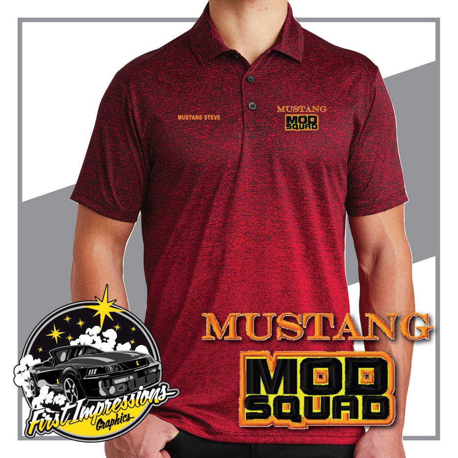 Mustang Mod Squad Ombre Polo