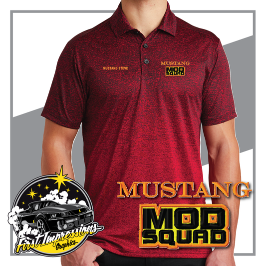 Mustang Mod Squad Ombre Polo